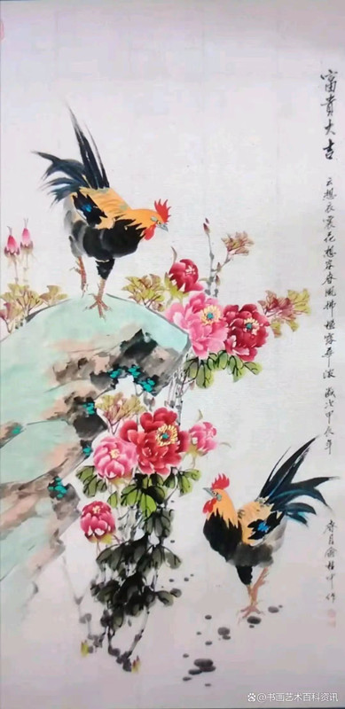 海派浙派花鸟艺术风格交融之妙境——俞桂中老师墨宝的魅力(图4)